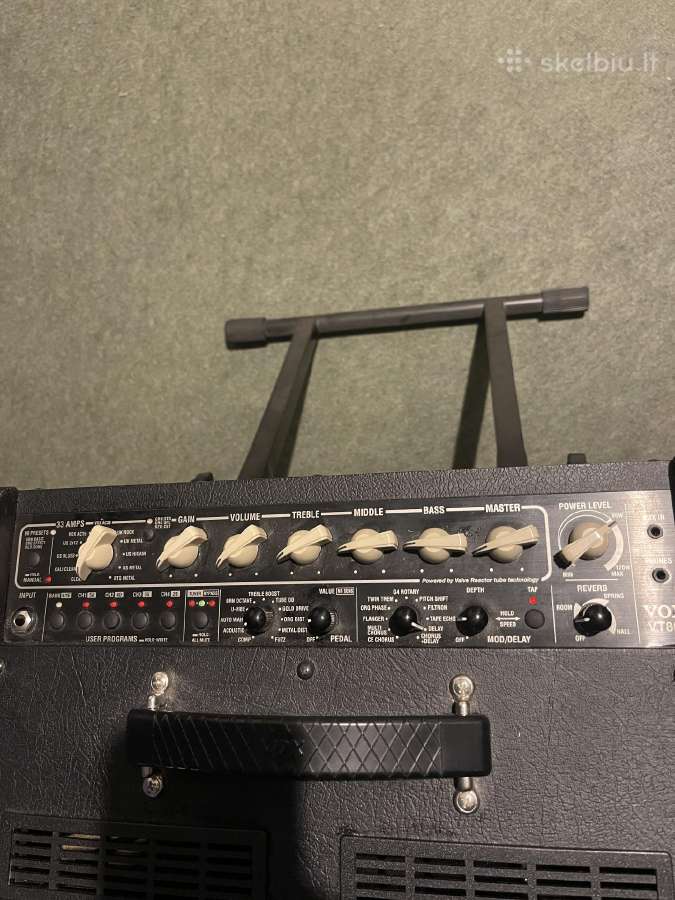 Gitarinis kubas Vox valvetronix Vt80+ - nuotraukos Nr. 2
