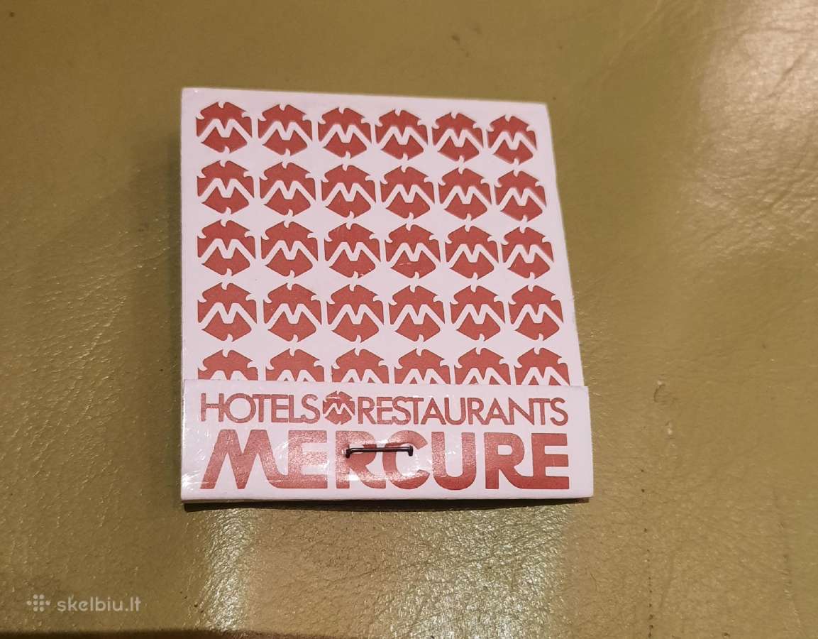 Rem. Degtukų dėžutė Mercure - nuotraukos Nr. 4