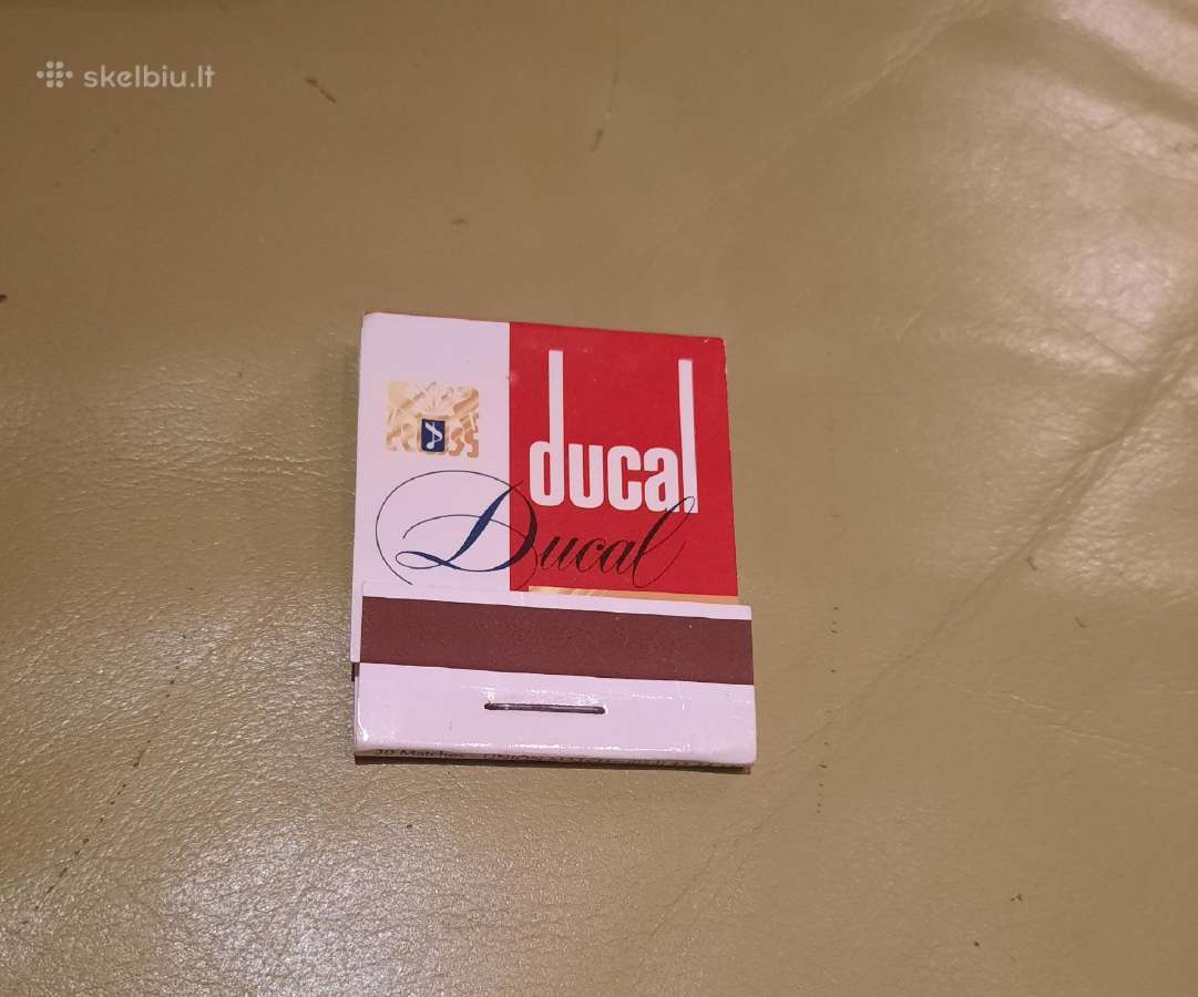 Rem. Degtukų dėžutė Ducal - nuotraukos Nr. 6