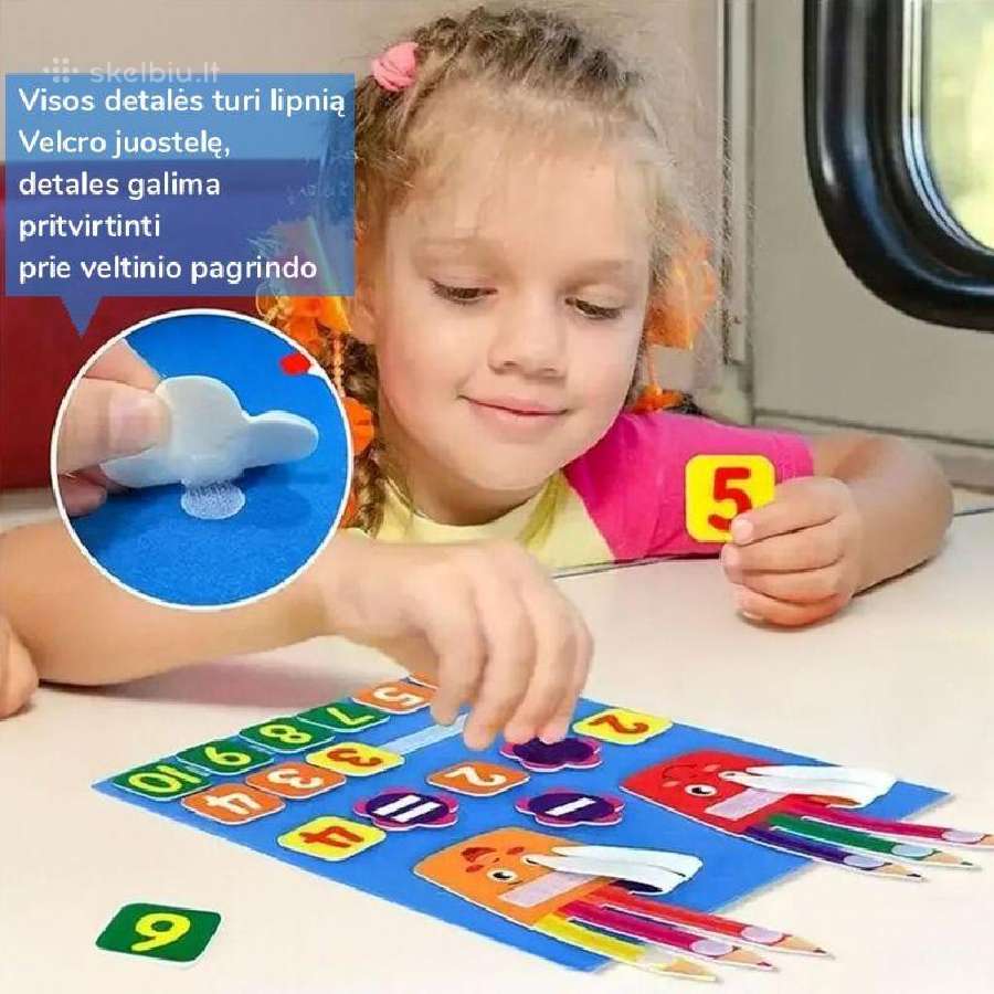 Veltinių pieštukų matematika - nuotraukos Nr. 3