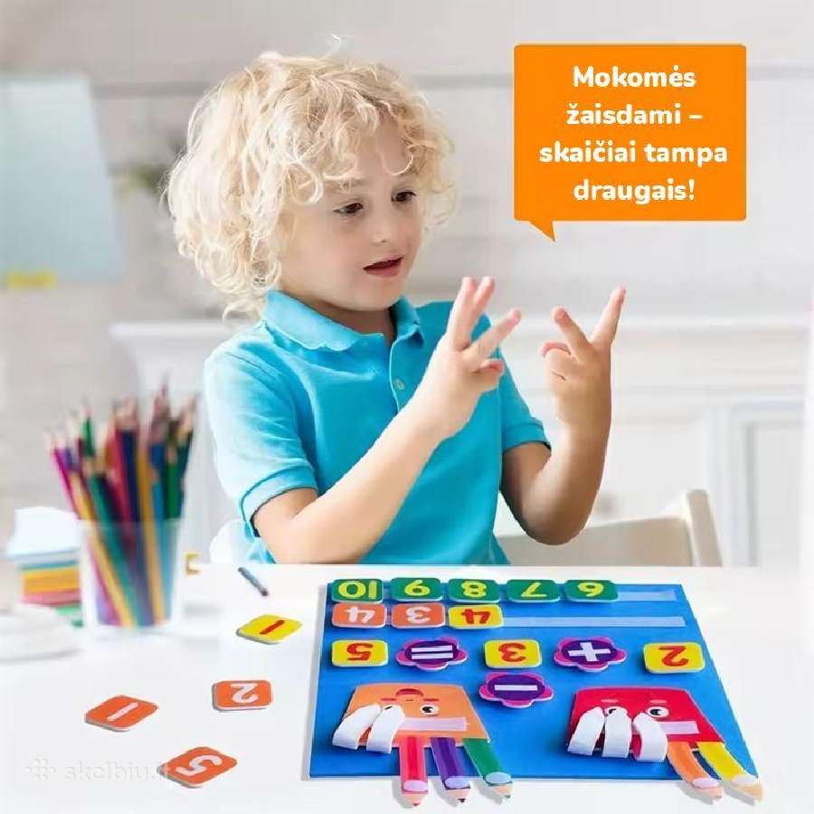 Veltinių pieštukų matematika - nuotraukos Nr. 4