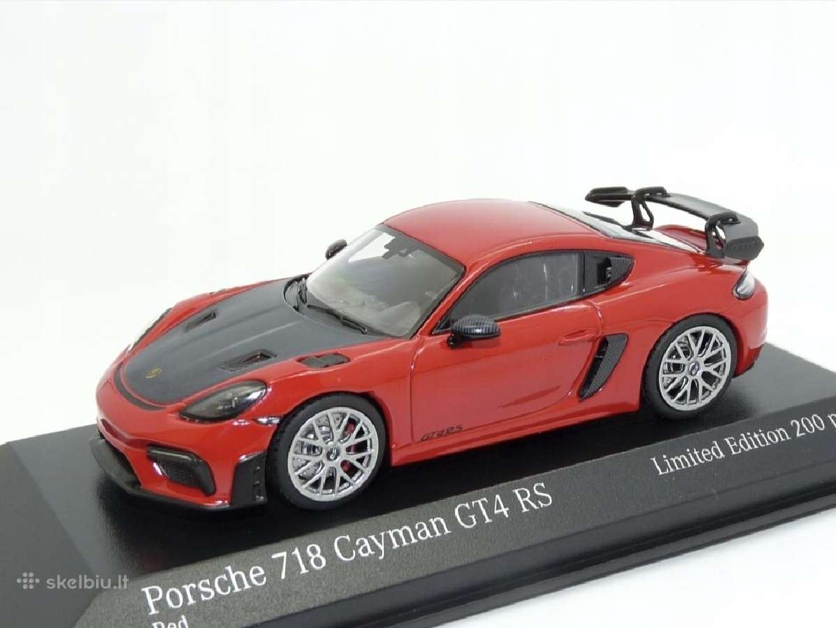 Porsche 718 Cayman Gt4 RS