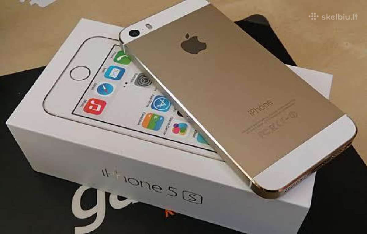 iPhone 5S 16gb gold kolekcinio stovio