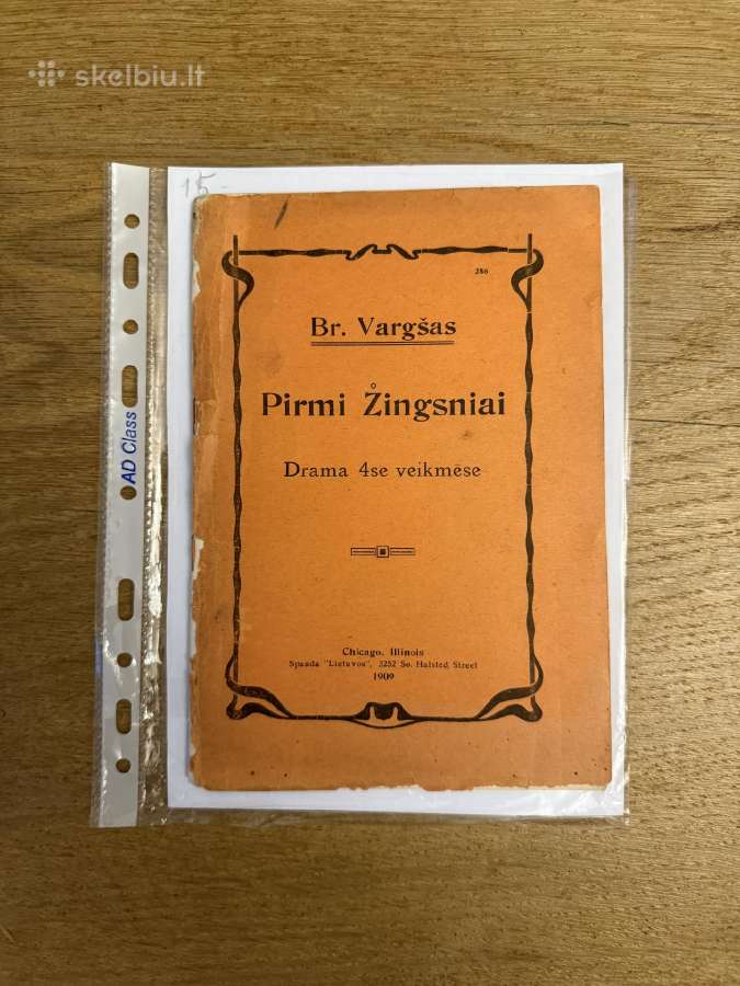Pirmi Žingsniai 1909