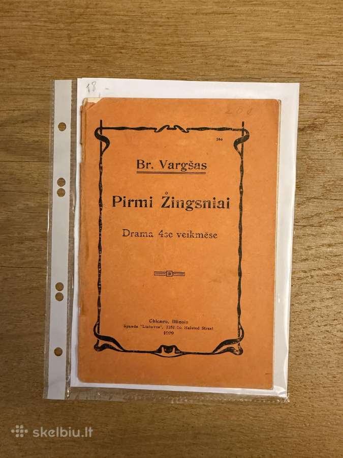 Pirmi Žingsniai. Drama 1909
