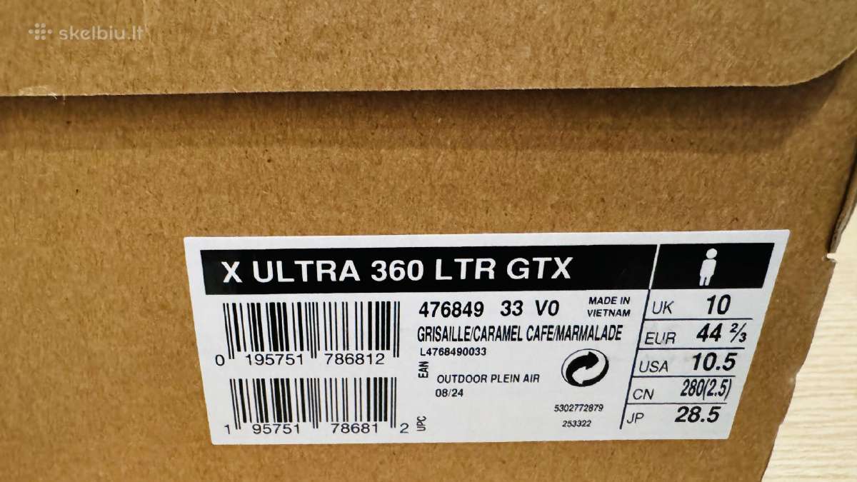Salomon X Ultra 360 Hike žygio batai - nuotraukos Nr. 8