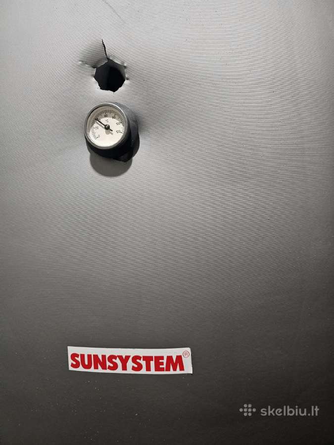 1000l Sunsystem emaliuotas vandens šildytuvas - nuotraukos Nr. 2