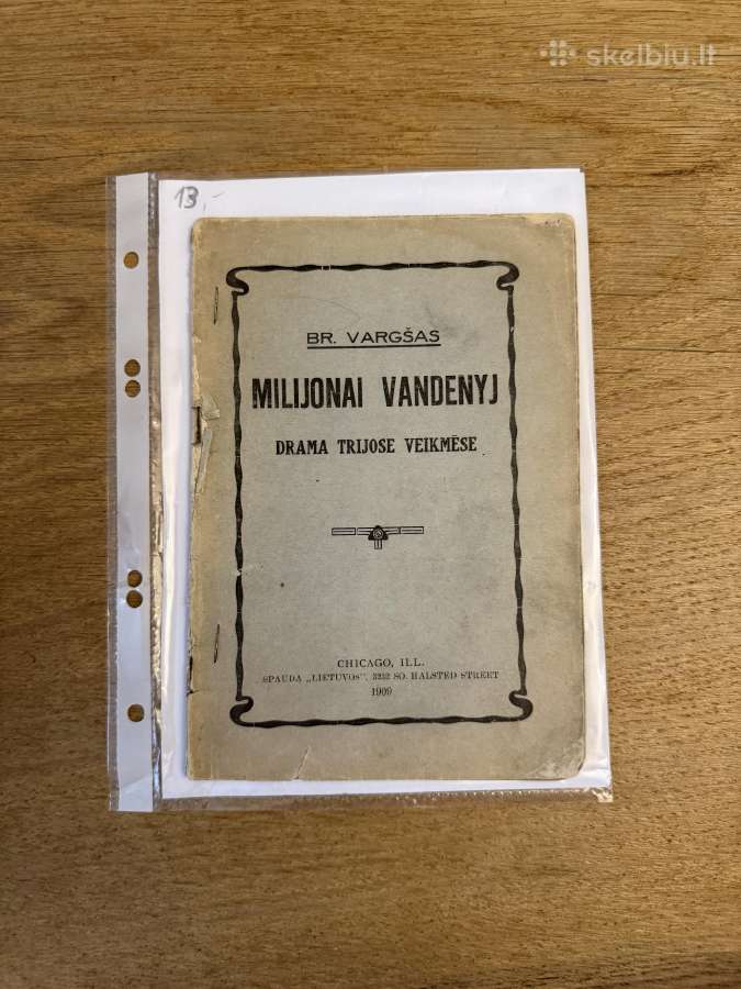 Milijonai Vandenyj 1909