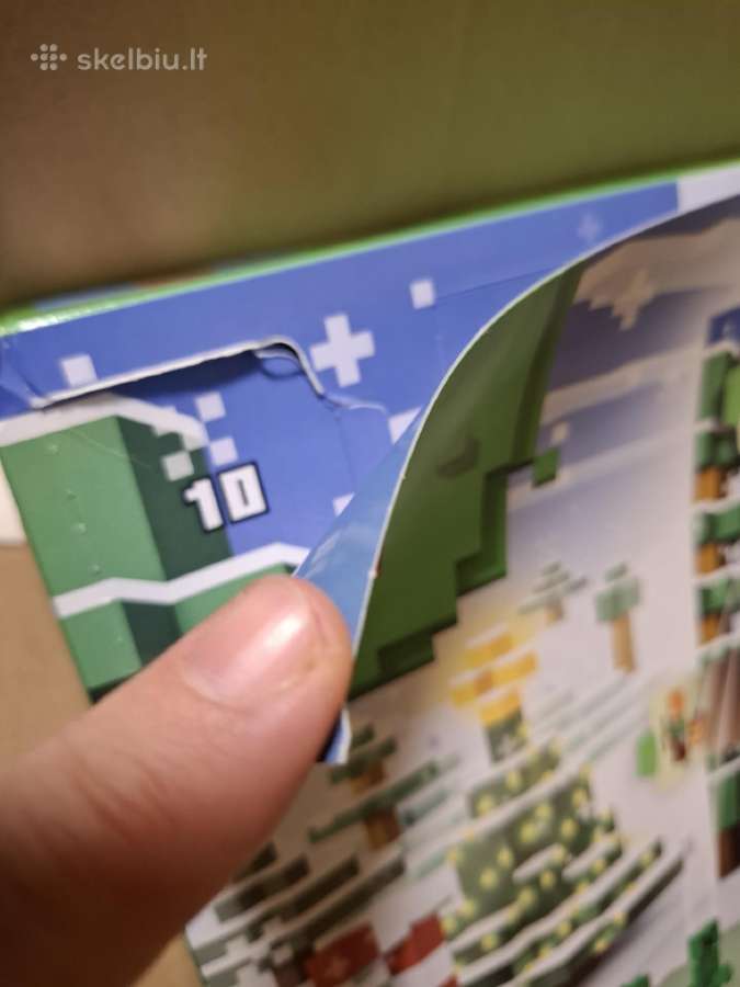 Minecraft advento kalendirius ir žmogeliukai - nuotraukos Nr. 2