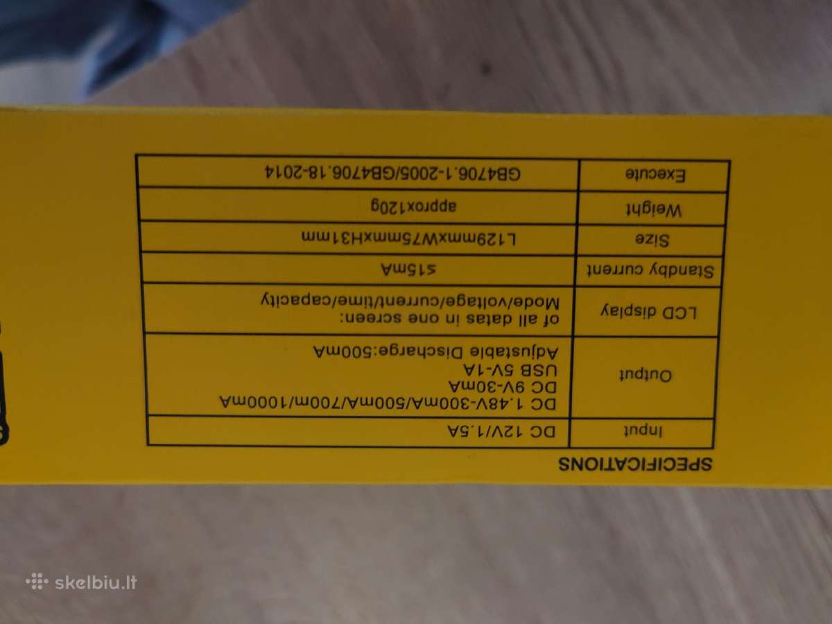 Liitokala Liind4 baterijų ikroviklis - nuotraukos Nr. 3