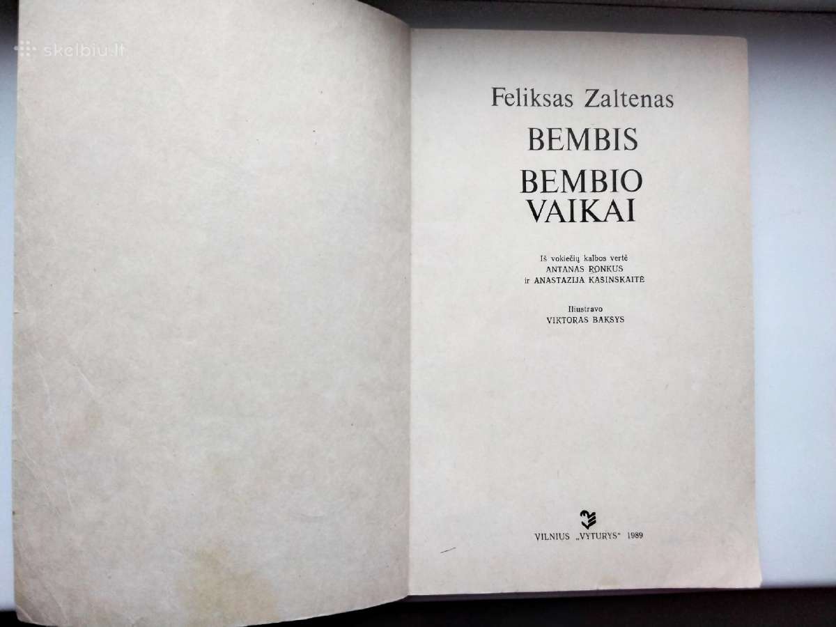 Princas ir elgeta. Bembis - nuotraukos Nr. 12