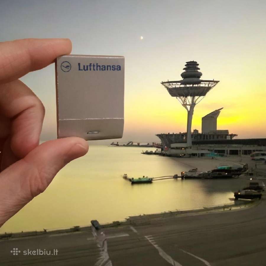 Rem. Degtukų dėžutė Lufthansa