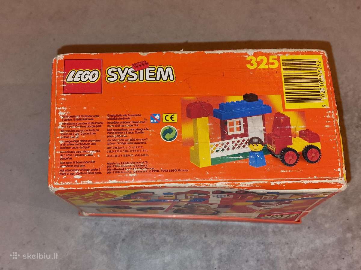 Vintažinis rinkinys Lego System Basic 325 1992m. - nuotraukos Nr. 8
