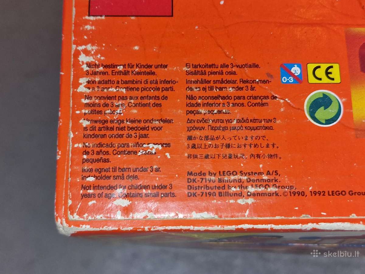 Vintažinis rinkinys Lego System Basic 325 1992m. - nuotraukos Nr. 9
