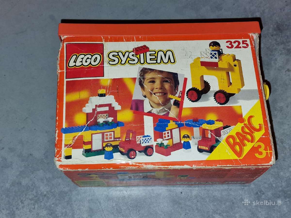 Vintažinis rinkinys Lego System Basic 325 1992m. - nuotraukos Nr. 10