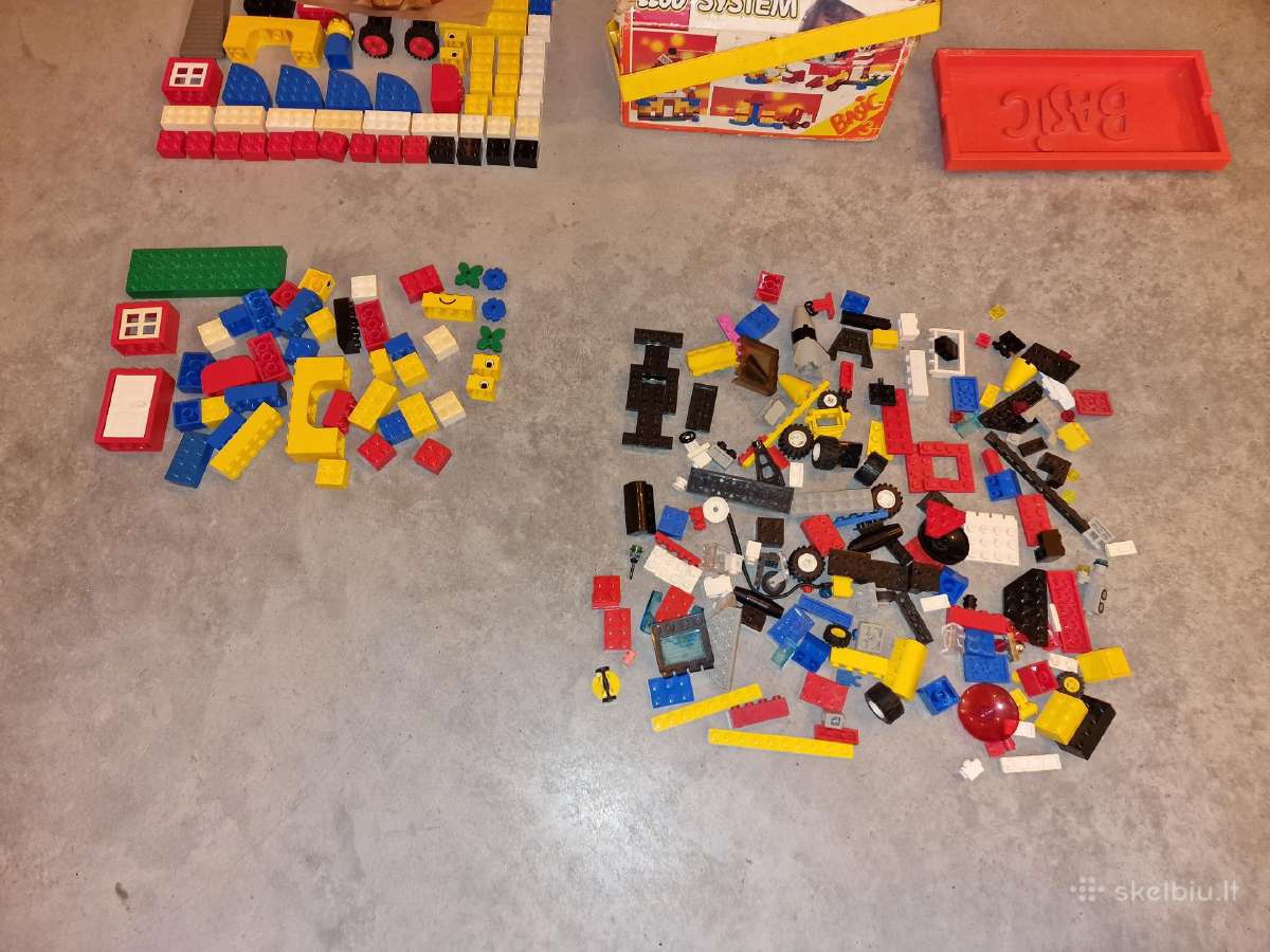 Vintažinis rinkinys Lego System Basic 325 1992m. - nuotraukos Nr. 13