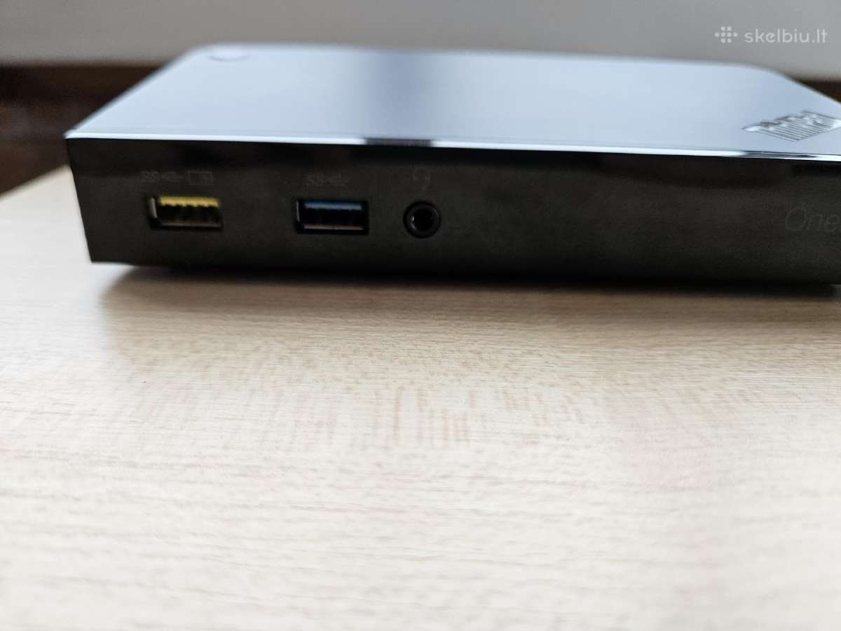 Beveik nenaudotas Dockstation Thinkpad Onelink +