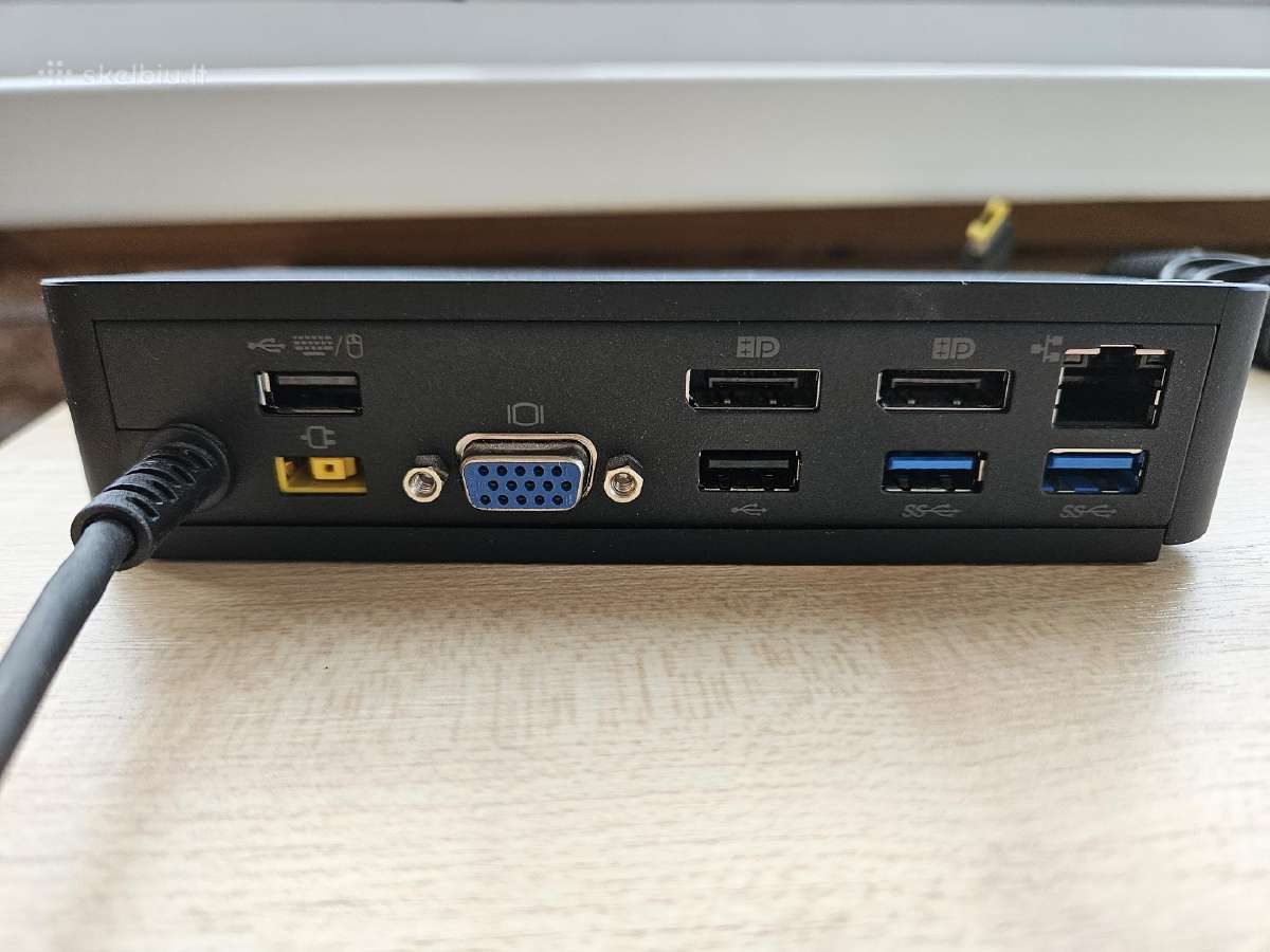 Beveik nenaudotas Dockstation Thinkpad Onelink + - nuotraukos Nr. 2