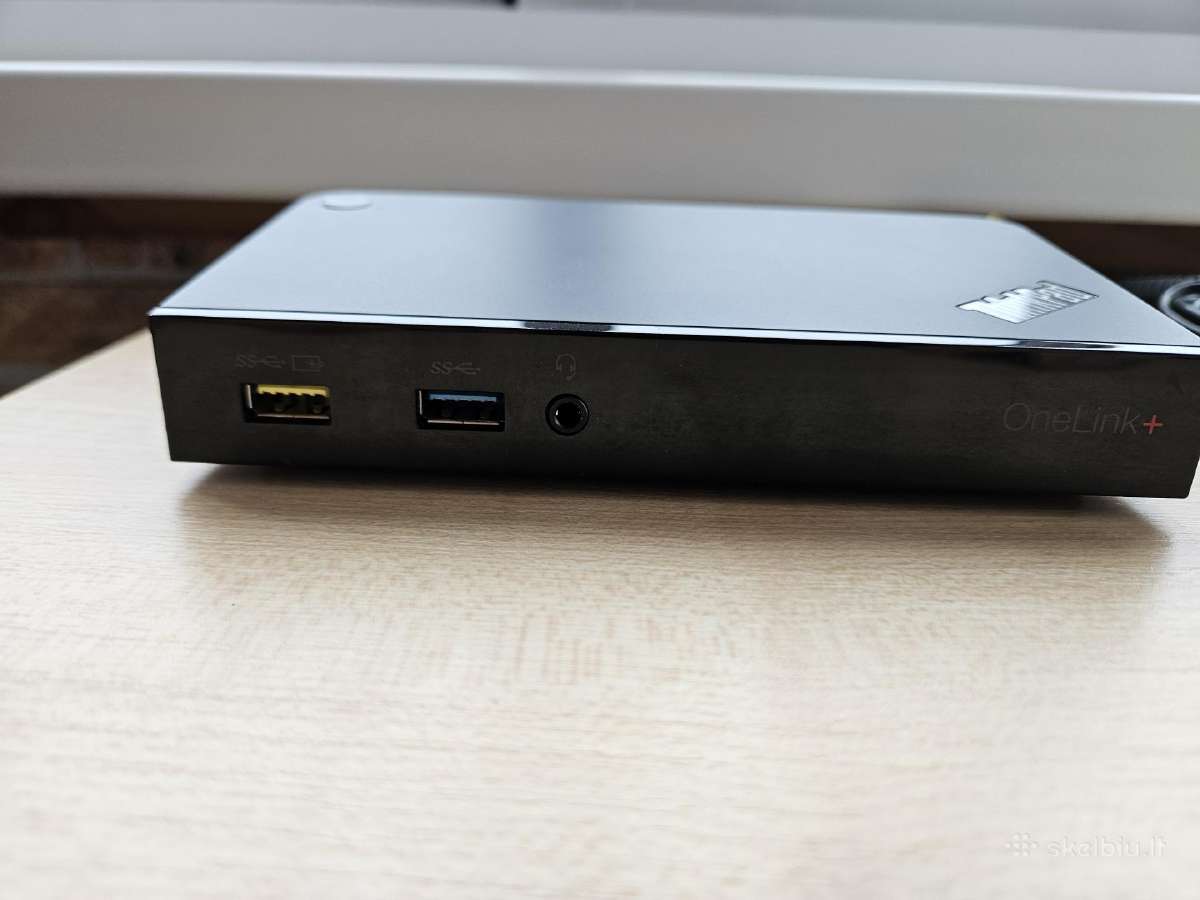 Beveik nenaudotas Dockstation Thinkpad Onelink + - nuotraukos Nr. 4
