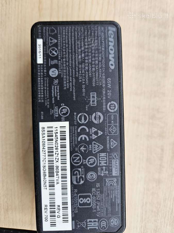 Beveik nenaudotas Dockstation Thinkpad Onelink + - nuotraukos Nr. 6