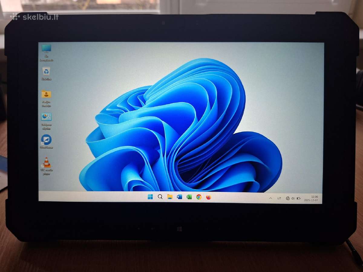 Dell latitude 7212 rugged- planšetė su win11