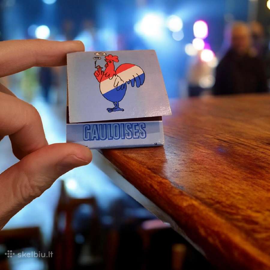 Rem. Degtukų dėžutė Gauloises