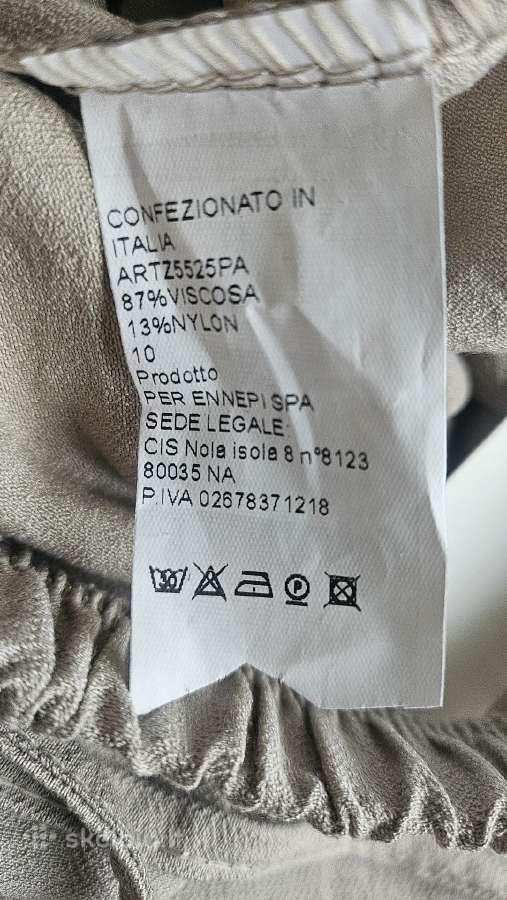 Naujos plačios vasarinės kelnės - nuotraukos Nr. 2