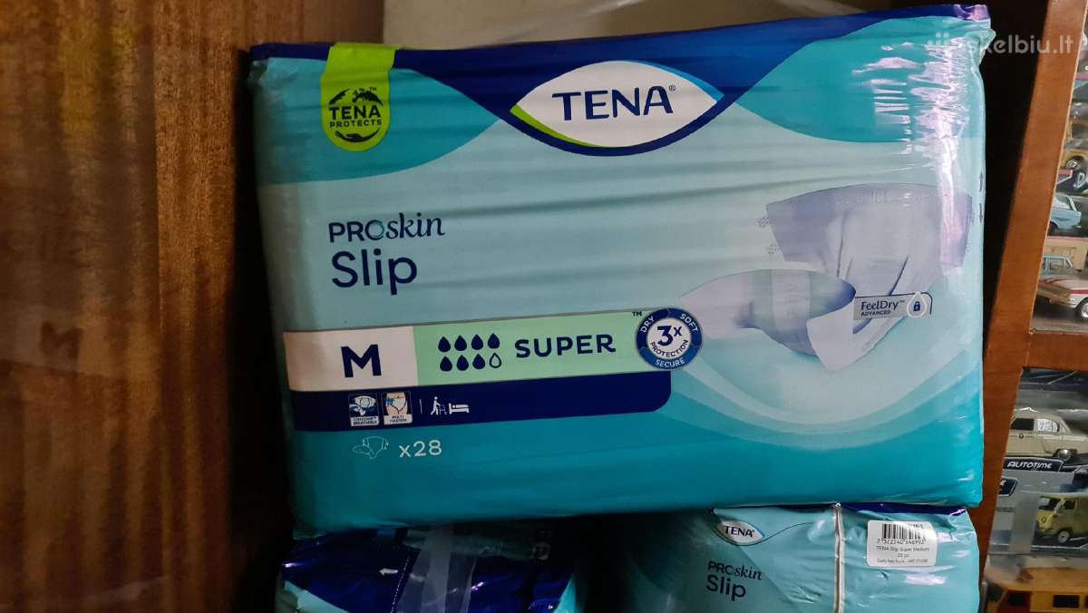 Tena Slip Super (M). Anatominės, n28.