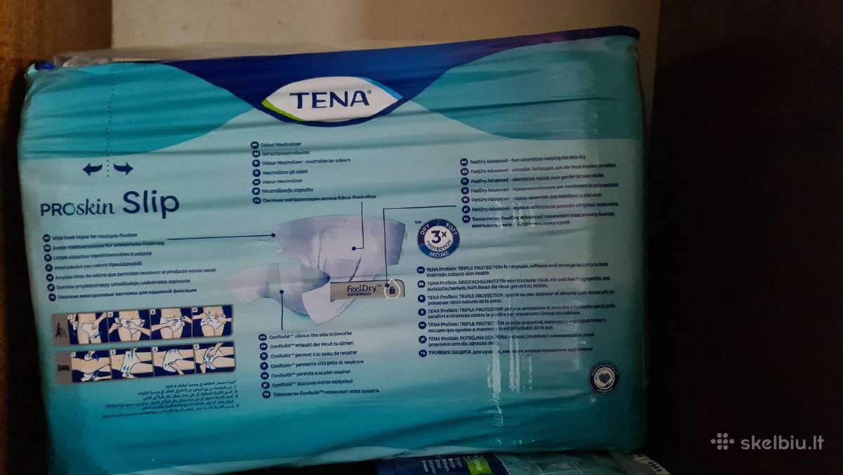 Tena Slip Super (M). Anatominės, n28. - nuotraukos Nr. 2