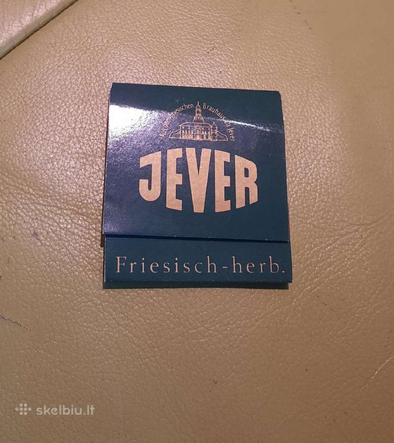 Rem. Degtukų dėžutė Jever - nuotraukos Nr. 4