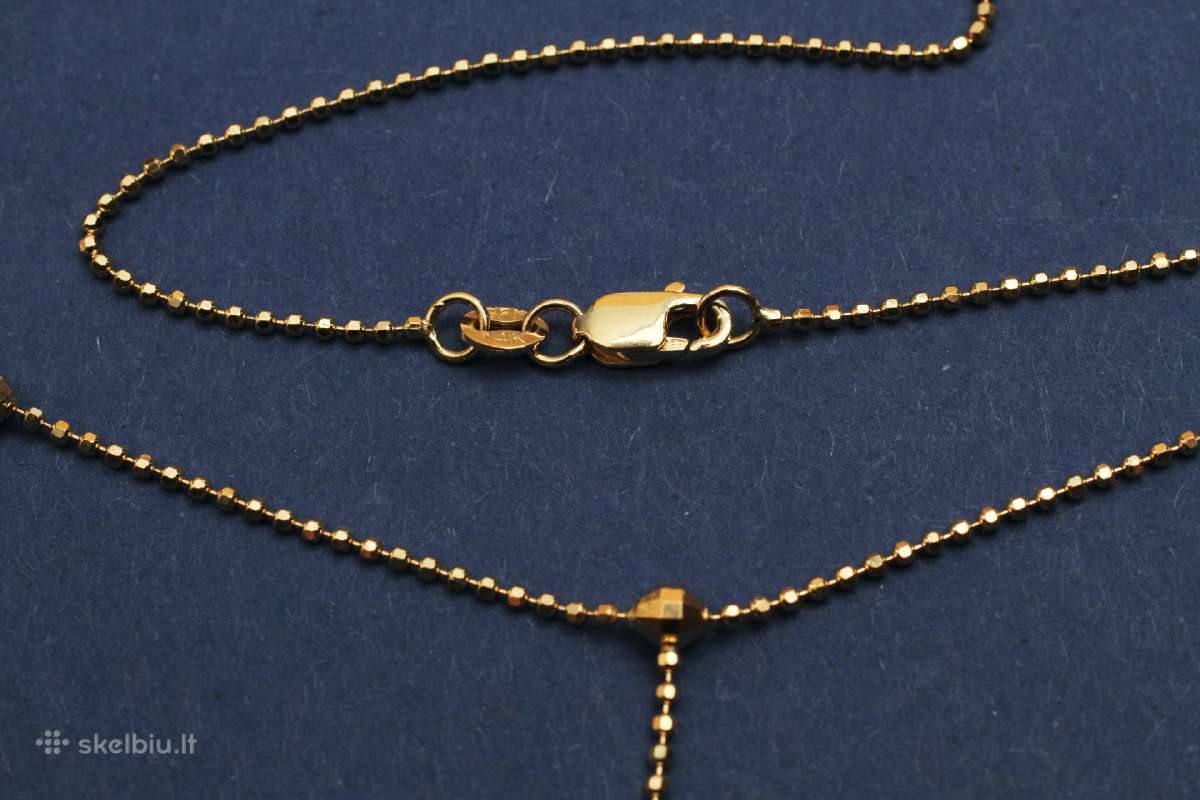 Auksinė Grandinėlė + Pakabukas Drambliukas - nuotraukos Nr. 4