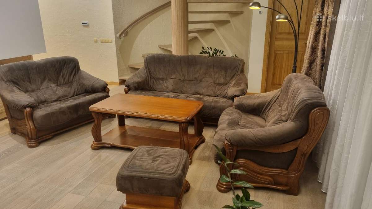 Minkštų baldų komplektas - nuotraukos Nr. 2