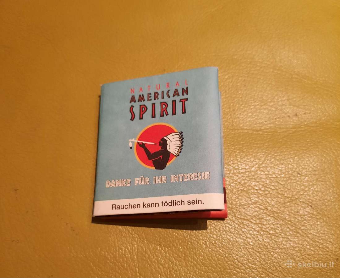 Rem. Degtukų dėžutė Natural American Spirit - nuotraukos Nr. 6