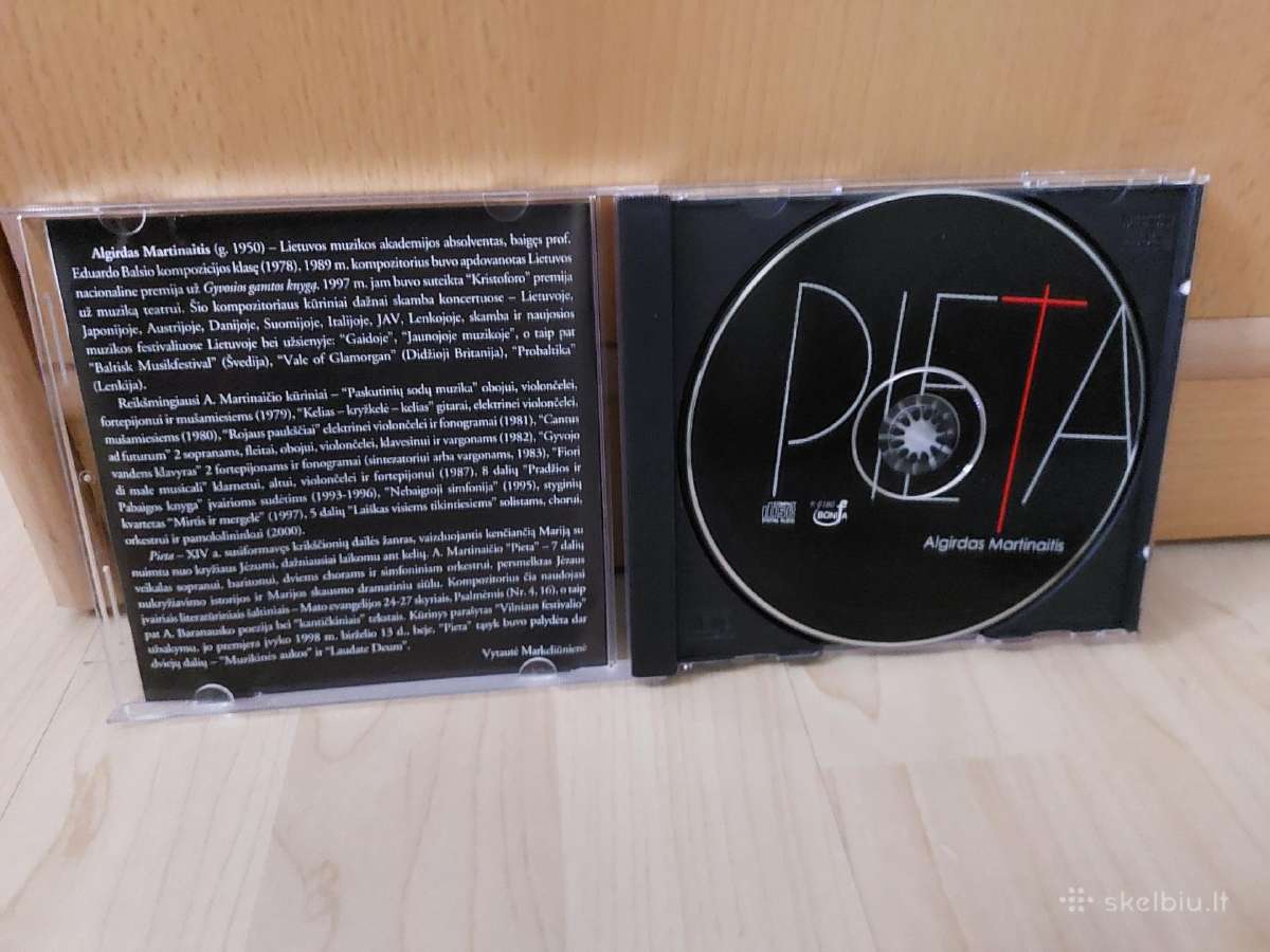 Lietuviška muzika.a. Martinaičio CD "Pieta" - nuotraukos Nr. 2