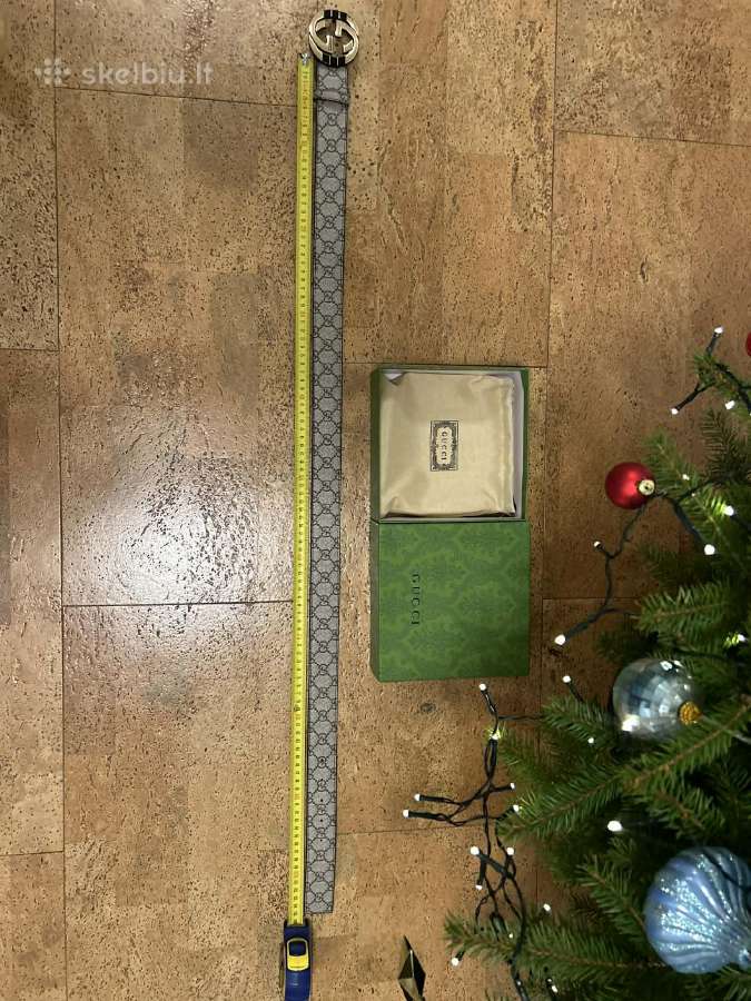 Gucci odinis diržas - nuotraukos Nr. 2