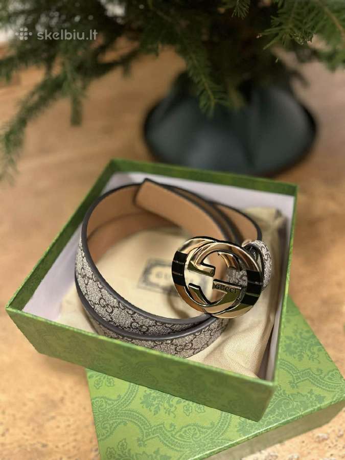 Gucci odinis diržas - nuotraukos Nr. 3