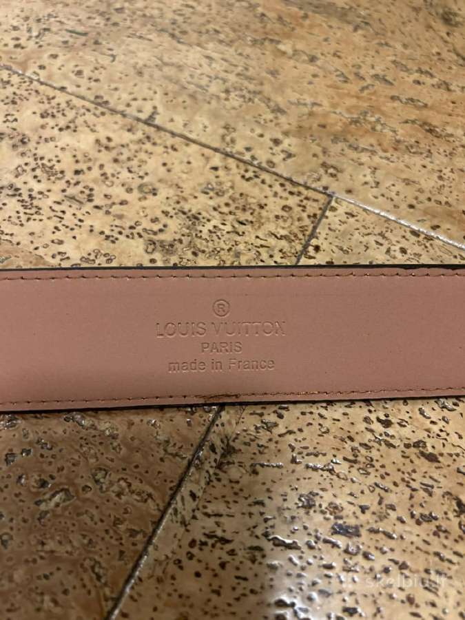 Louis Vuitton odinis diržas - nuotraukos Nr. 2