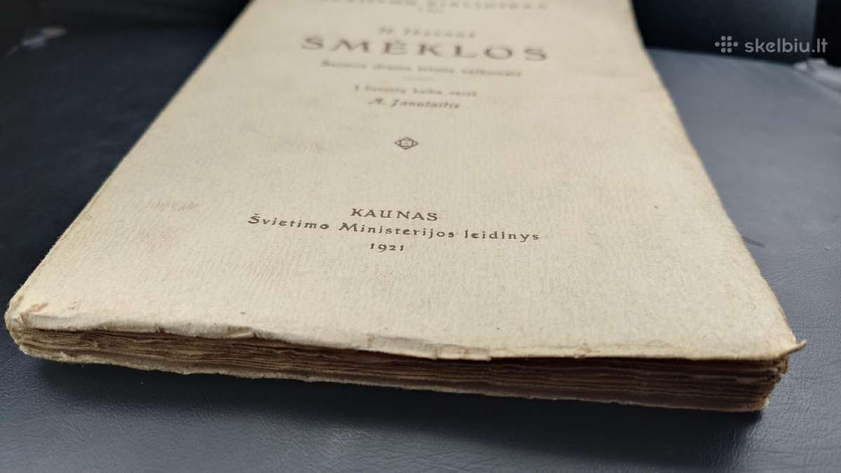 Kolekcinė- „šmėklos“-1921m. H. Ibsenas. - nuotraukos Nr. 2