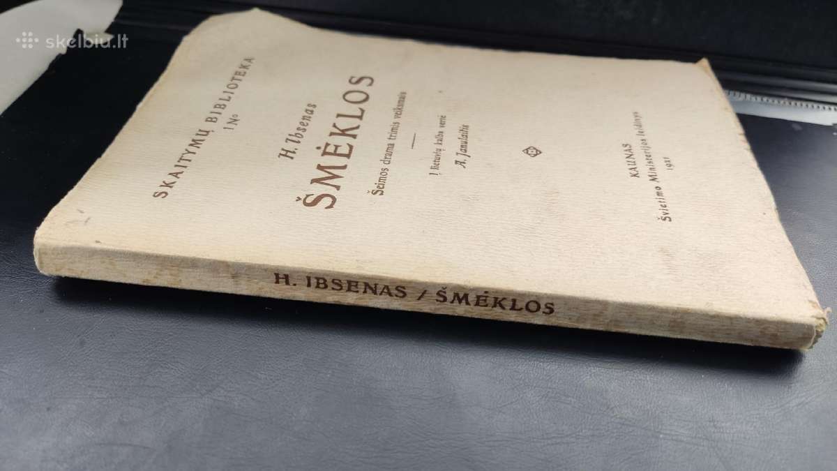Kolekcinė- „šmėklos“-1921m. H. Ibsenas. - nuotraukos Nr. 16