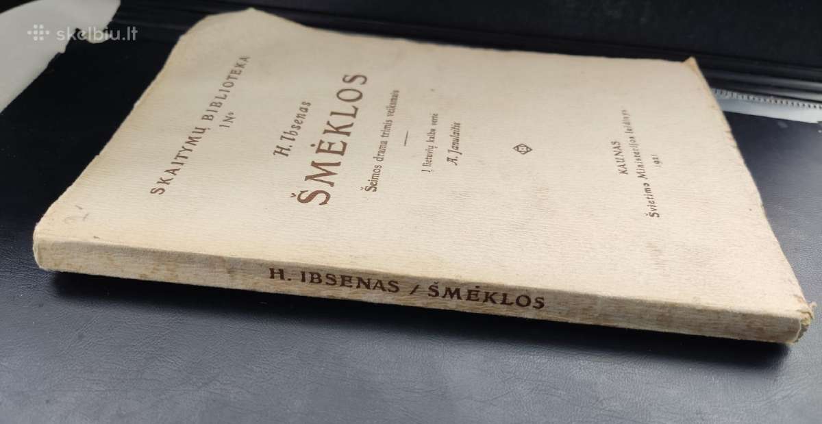 Kolekcinė- „šmėklos“-1921m. H. Ibsenas. - nuotraukos Nr. 17