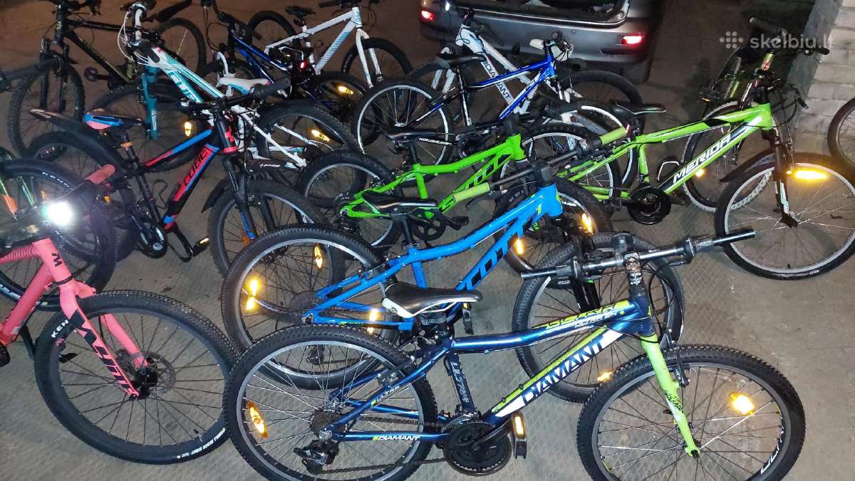 Dviračiai Scott vaikui vaikams šeimai Cube Trek