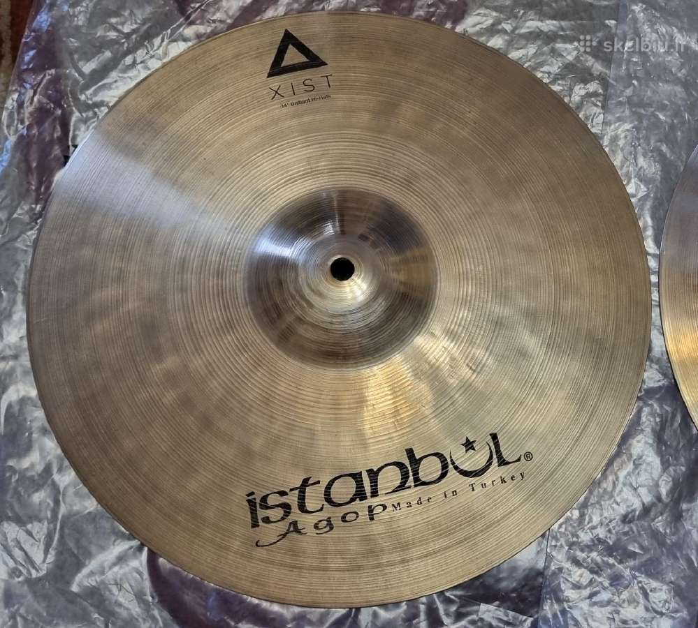 Istanbul Agop Xist 14 Brilliant hi hats - nuotraukos Nr. 4