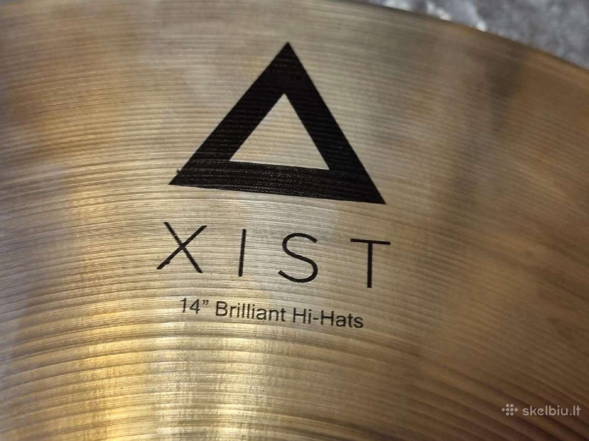 Istanbul Agop Xist 14 Brilliant hi hats - nuotraukos Nr. 8