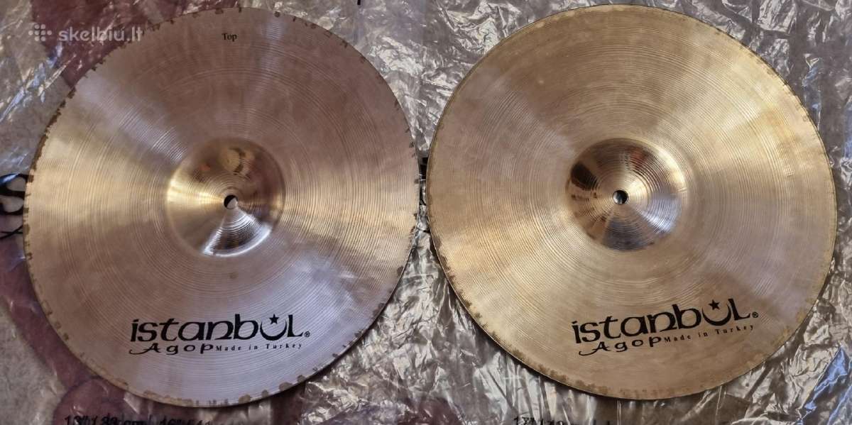 Istanbul Agop Xist 14 Brilliant hi hats - nuotraukos Nr. 2