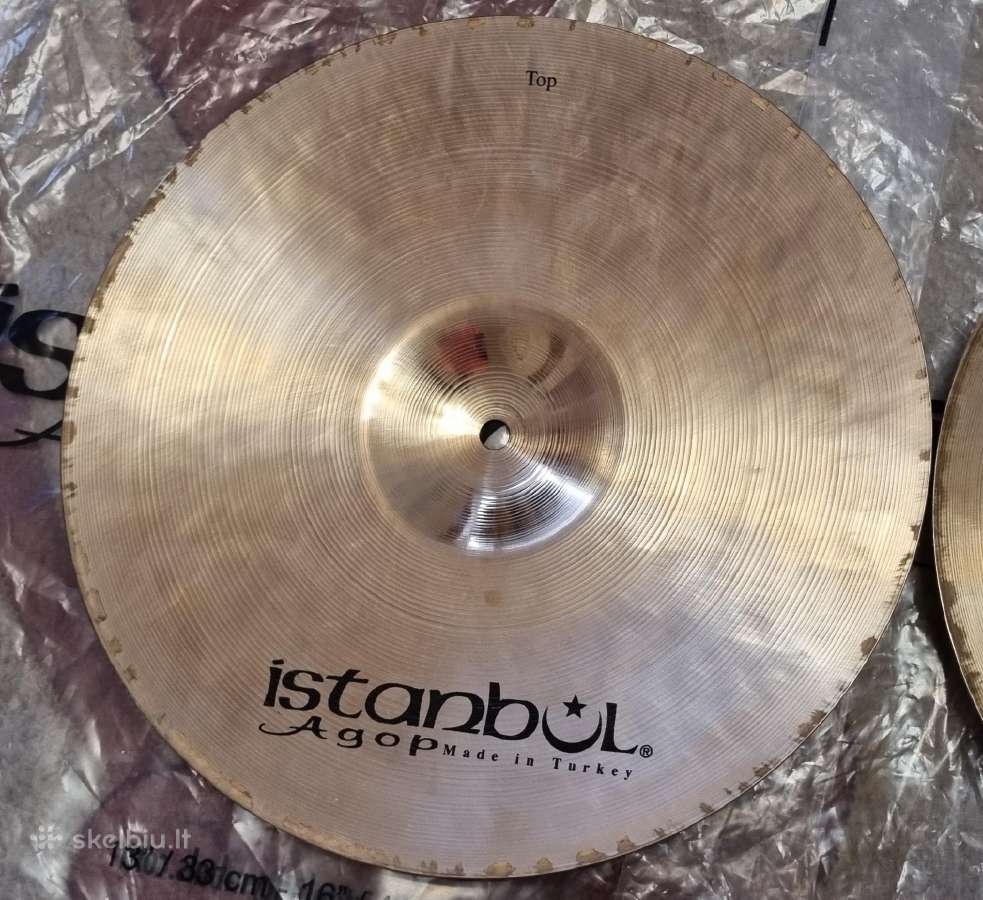 Istanbul Agop Xist 14 Brilliant hi hats - nuotraukos Nr. 11