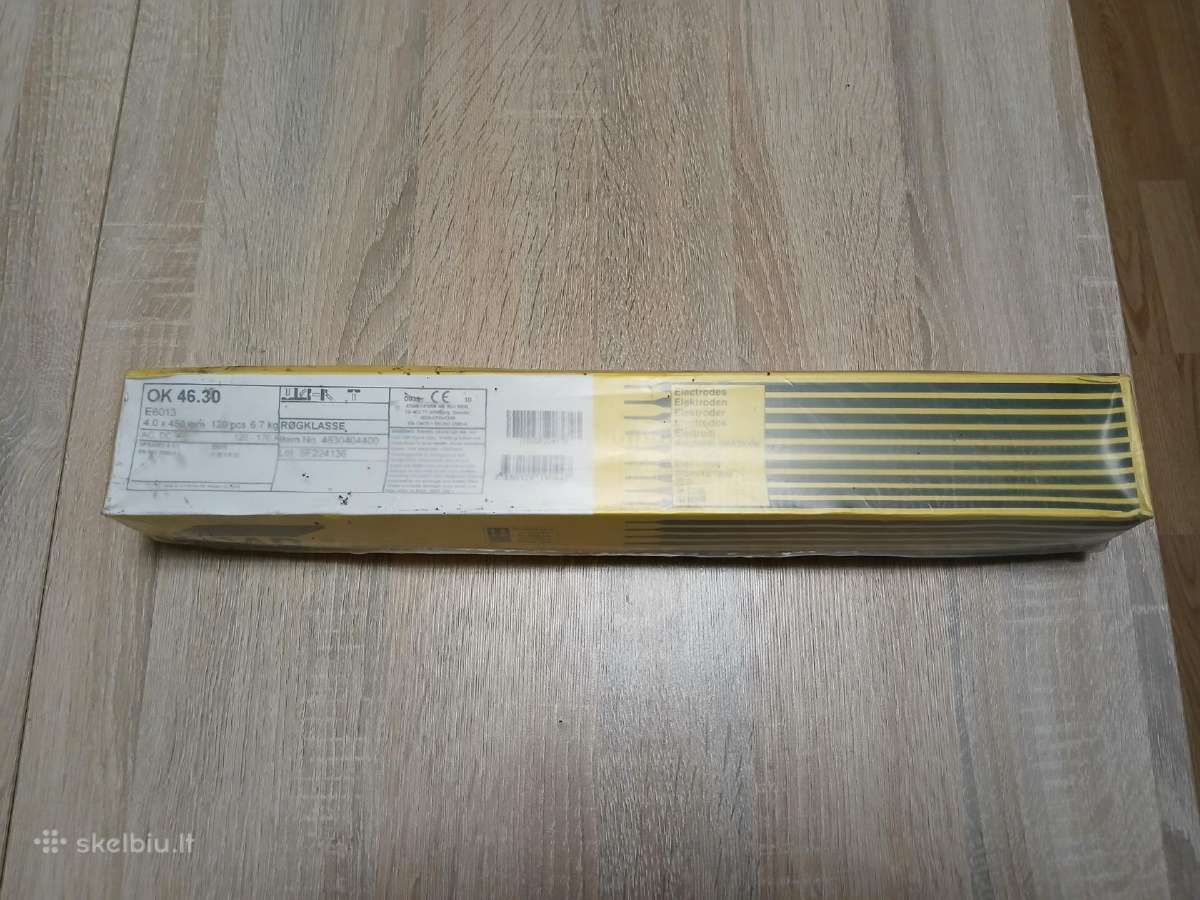 Esab elektrodai - nuotraukos Nr. 5