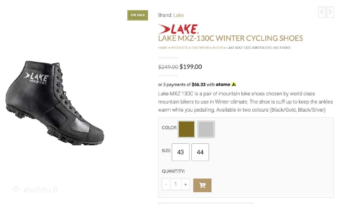 MTB Lake Mxz130c-x, Eu45, Us11 - nuotraukos Nr. 3