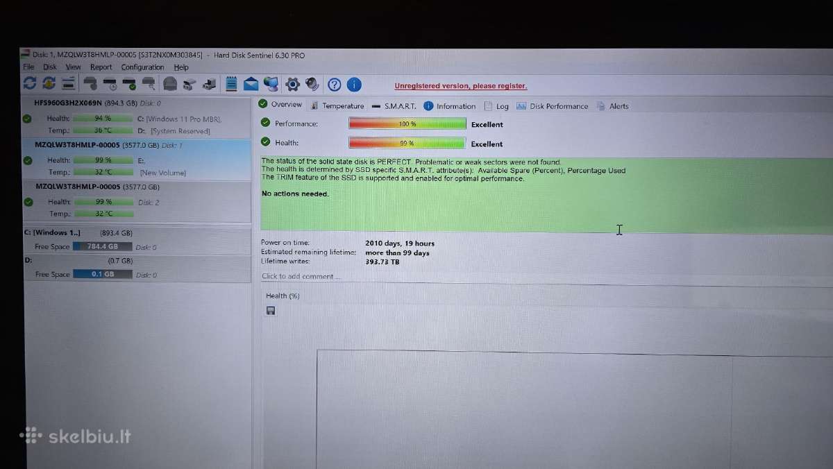2.5" U.2 U.3 E3.s M.2 Nvme SSD Gen 3.0 4.0 5.0 - nuotraukos Nr. 18