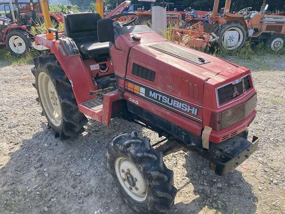 Japoniški Mini traktoriai Mitsubishi, Kubota. - nuotraukos Nr. 4