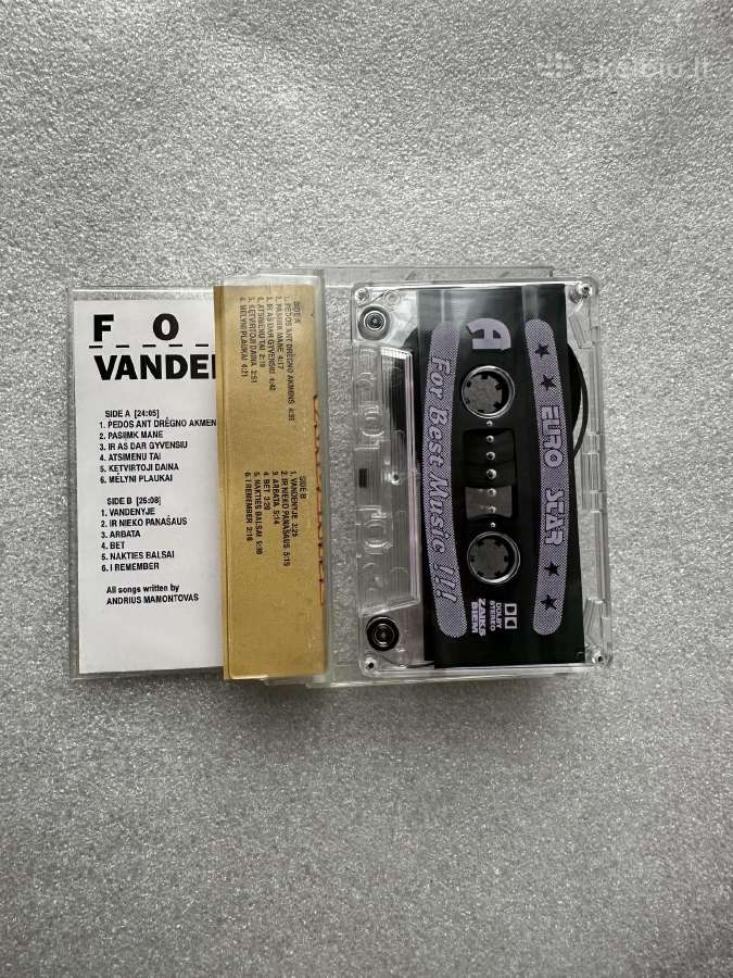 Foje ,Vandenyje" kasete ir CD A.mamontov. , Kregž - nuotraukos Nr. 2